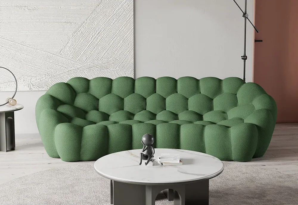 green cloud couch